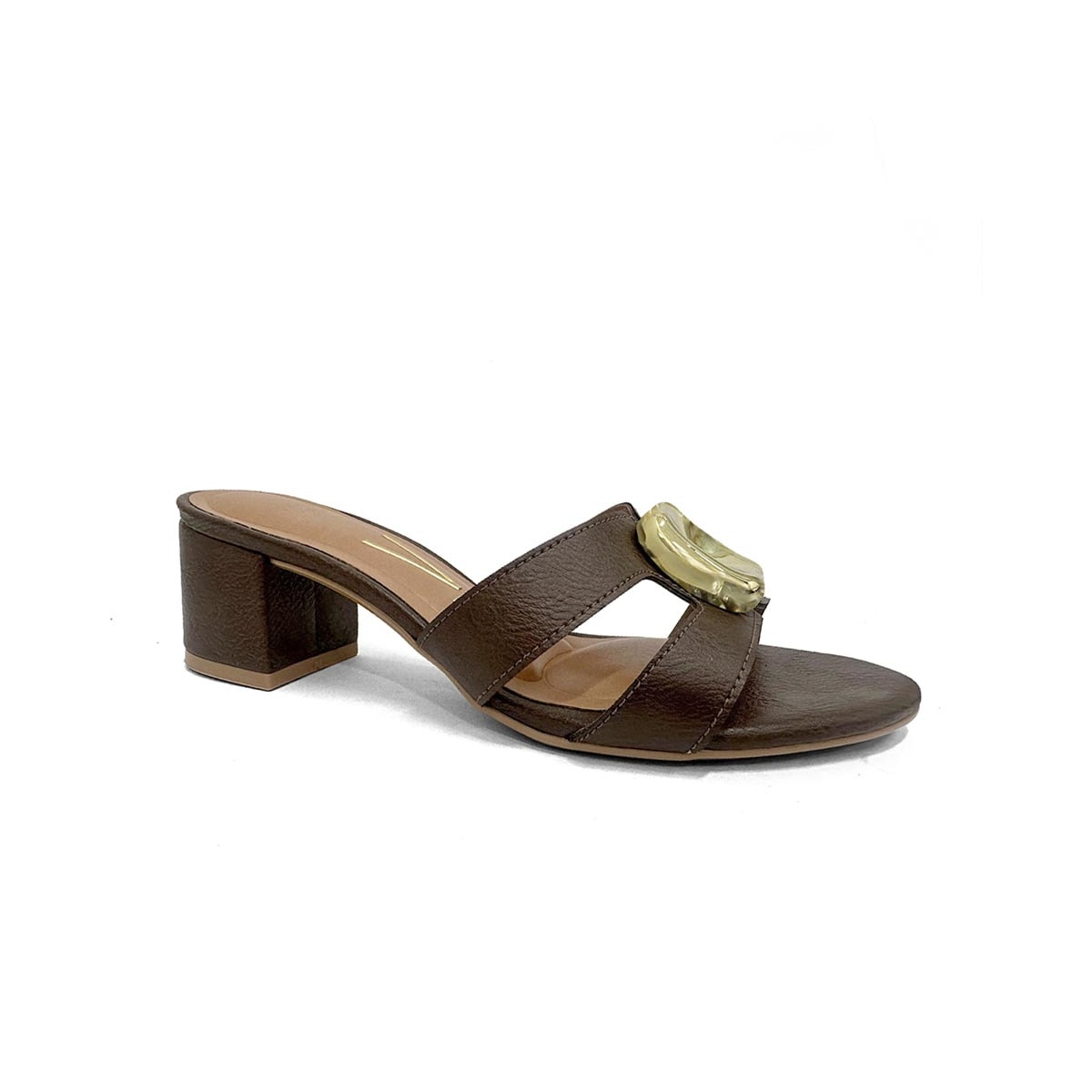 Tamanco Vizzano Salto Bloco 6291.1187 Chocolate Tamanco Vizzano Salto Bloco 6291.1187 Chocolate