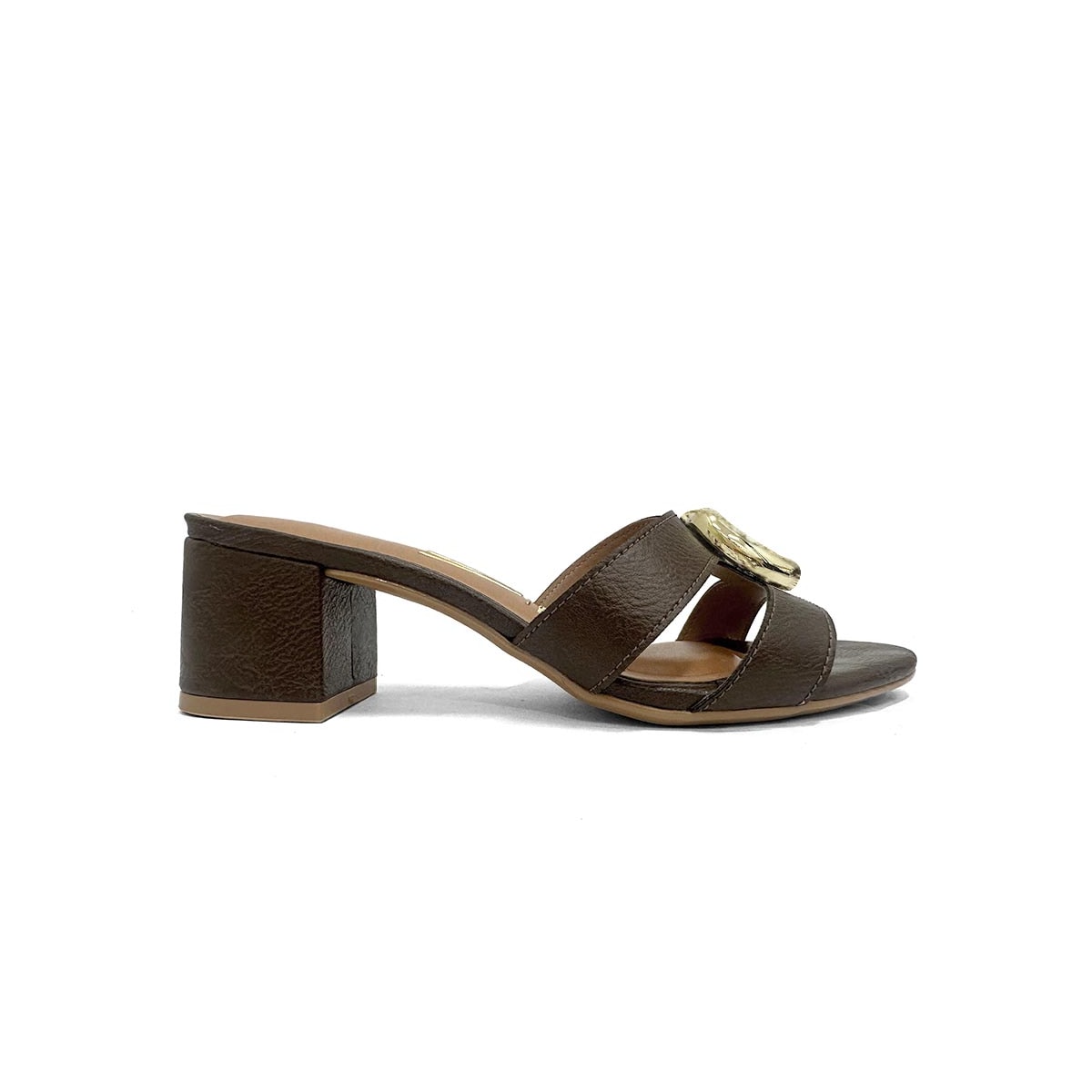Tamanco Vizzano Salto Bloco 6291.1187 Chocolate Tamanco Vizzano Salto Bloco 6291.1187 Chocolate