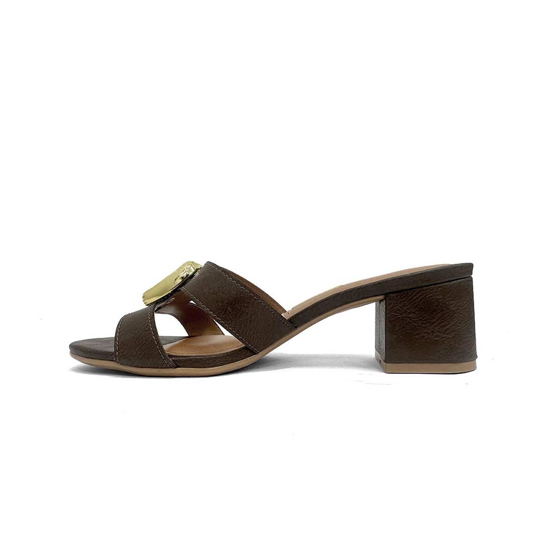 Tamanco Vizzano Salto Bloco 6291.1187 Chocolate Tamanco Vizzano Salto Bloco 6291.1187 Chocolate