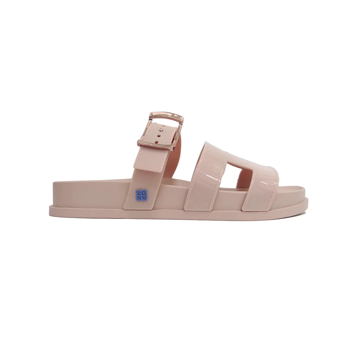 Tamanco Zaxy Grendene Connect Slide 19054 Nude Claro Tamanco Zaxy Grendene Connect Slide 19054 Nude Claro
