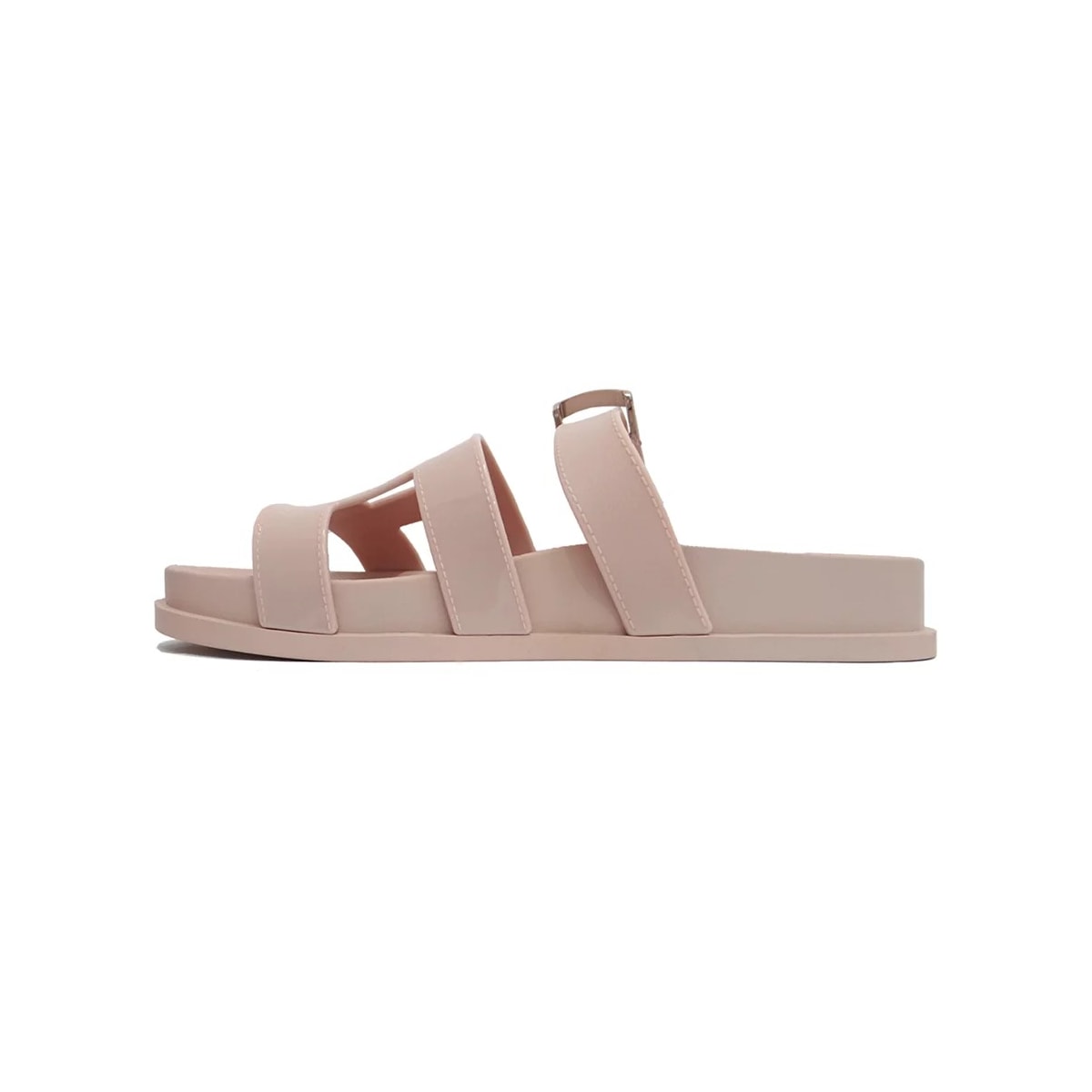 Tamanco Zaxy Grendene Connect Slide 19054 Nude Claro Tamanco Zaxy Grendene Connect Slide 19054 Nude Claro