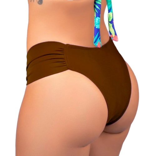 Detalhe - Tanga Avulsa Beira Amar Rio 473 Marrom