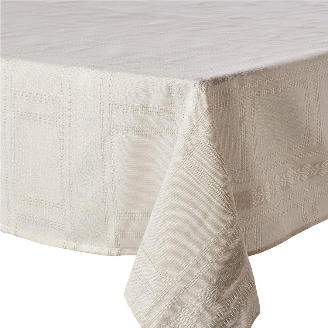 Teka Toalha De Mesa Retangular Champanhe Magnum Marfim