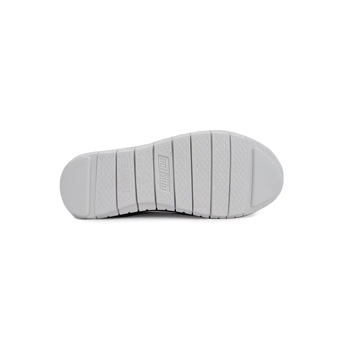 Tênis Actvitta Casual Conforto 4202.200 Preto/Branco