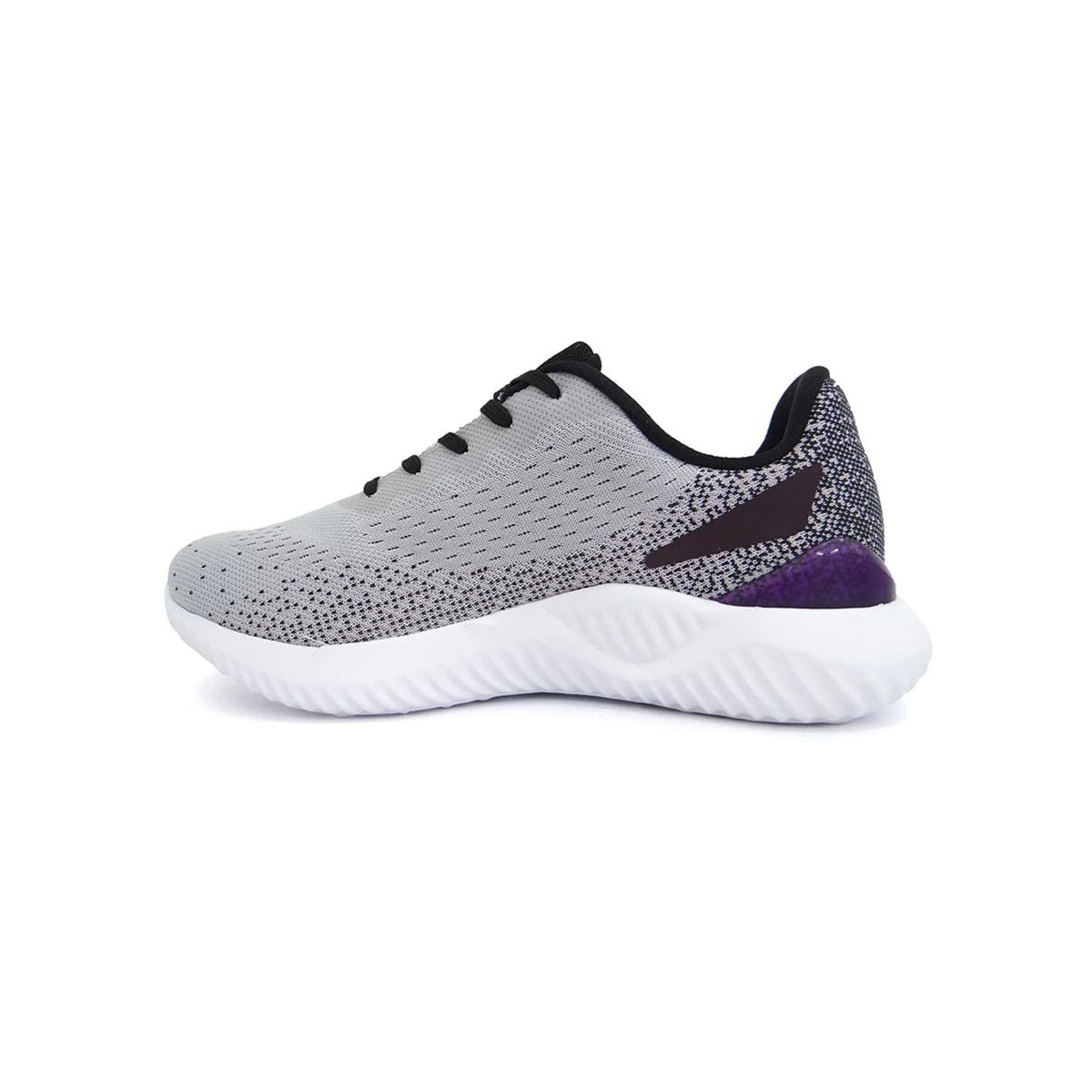 Tênis Actvitta Casual Conforto 4802.104 Cinza/Preto/Roxo Tênis Actvitta Casual Conforto 4802.104 Cinza/Preto/Roxo