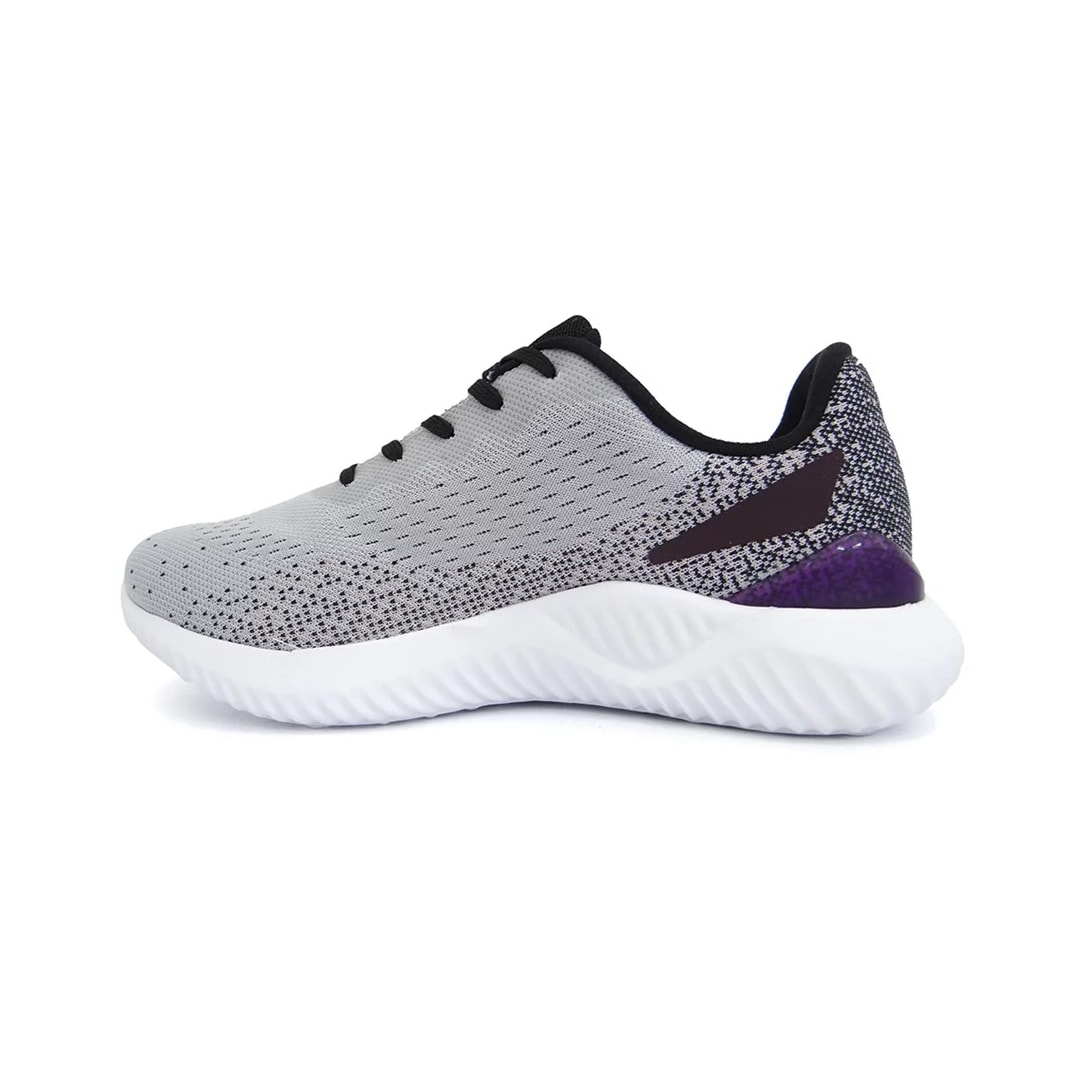 Tênis Actvitta Casual Conforto 4802.104 Cinza/Preto/Roxo Tênis Actvitta Casual Conforto 4802.104 Cinza/Preto/Roxo