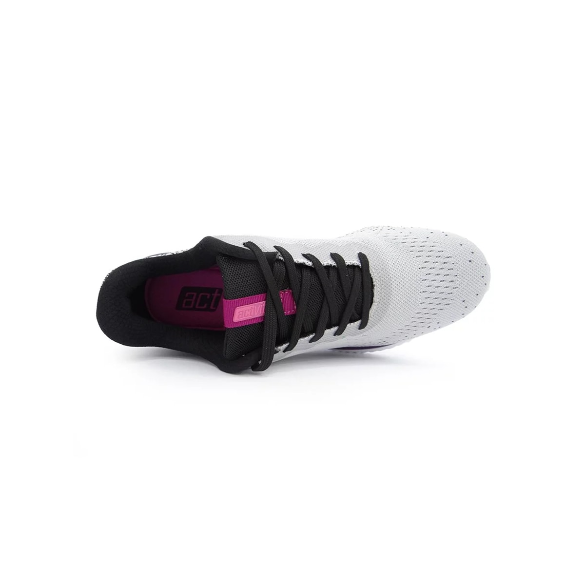 Tênis Actvitta Casual Conforto 4802.104 Cinza/Preto/Roxo Tênis Actvitta Casual Conforto 4802.104 Cinza/Preto/Roxo