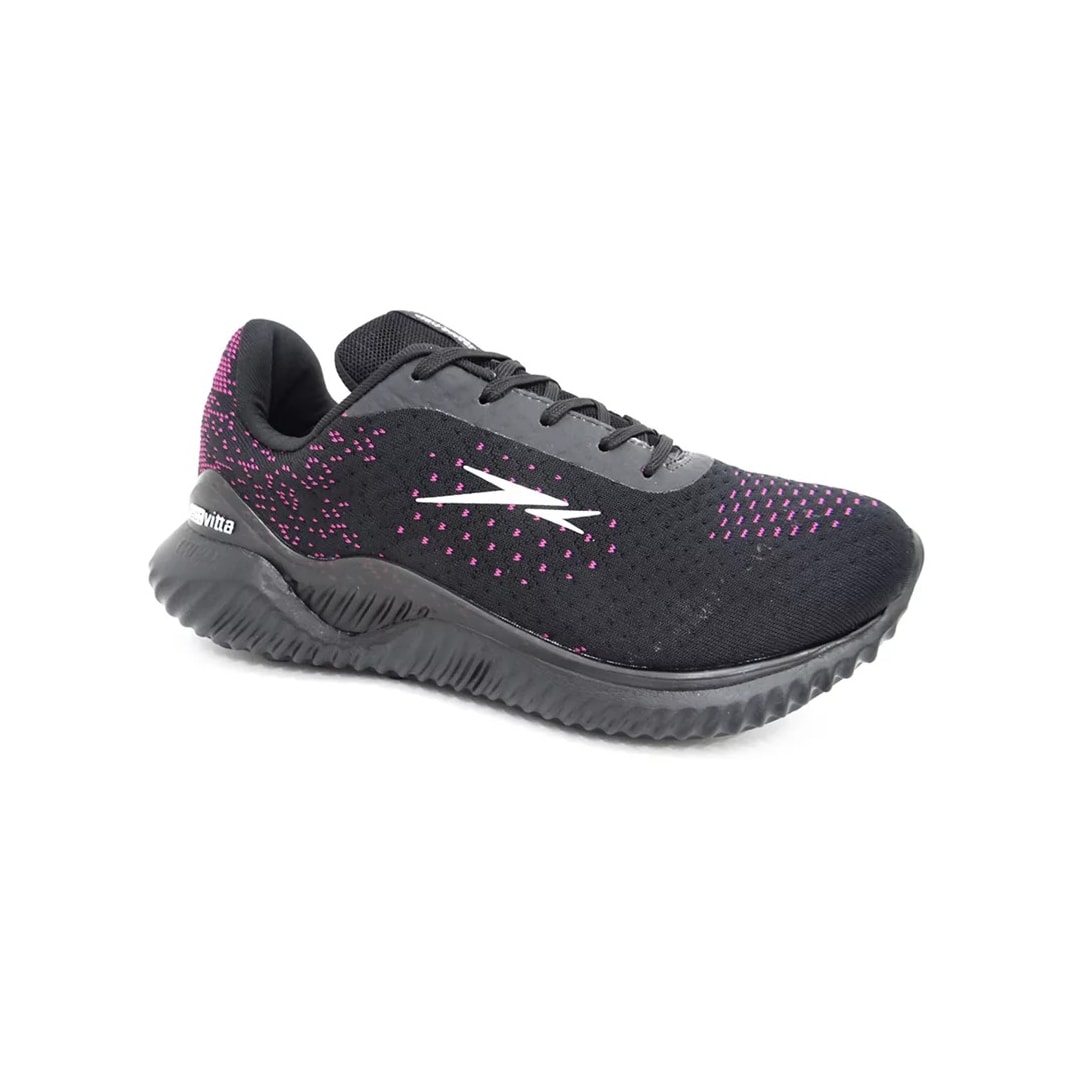 Tênis Actvitta Casual Feminino 4802.125 Preto/Pink