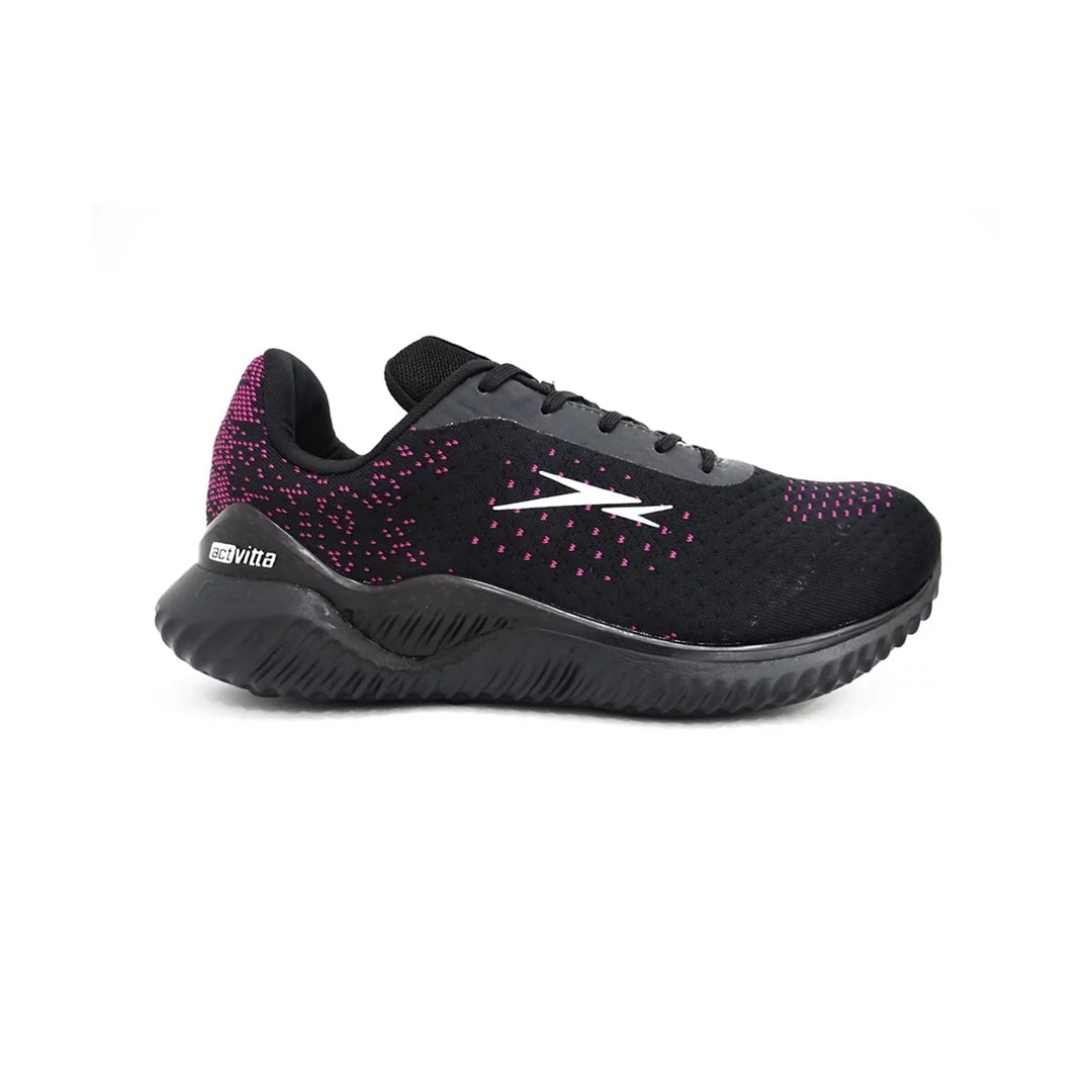 Tênis Actvitta Casual Feminino 4802.125 Preto/Pink Tênis Actvitta Casual Feminino 4802.125 Preto/Pink