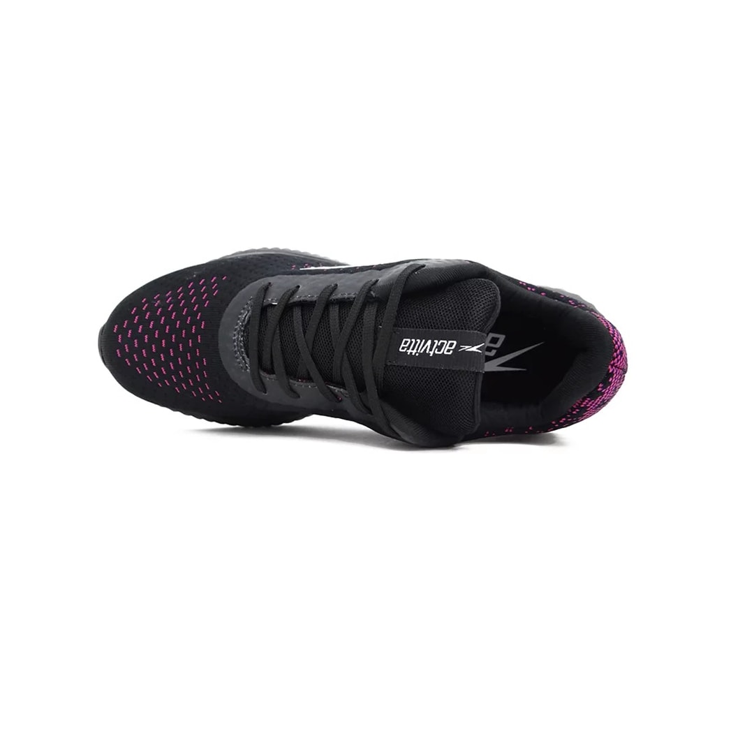 Tênis Actvitta Casual Feminino 4802.125 Preto/Pink Tênis Actvitta Casual Feminino 4802.125 Preto/Pink