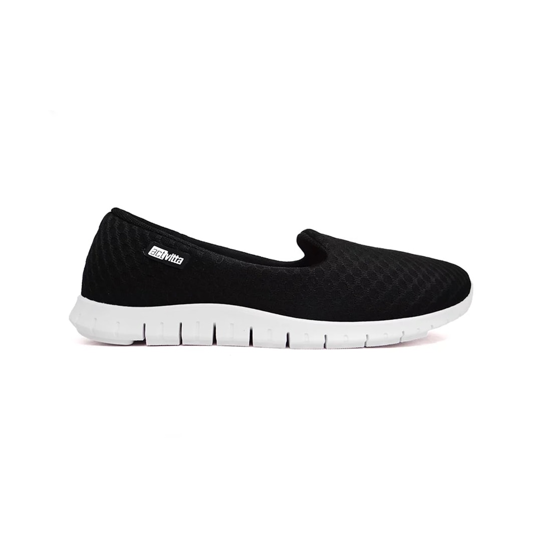 Tênis Actvitta Casual Feminino Slip-On 4202.50002 Preto