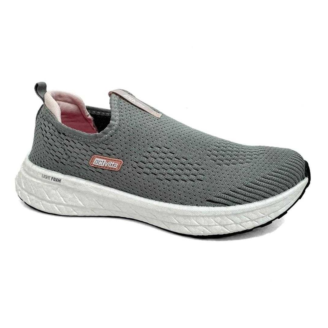 Tênis Actvitta Esportivo Feminino 4841.103 Cinza