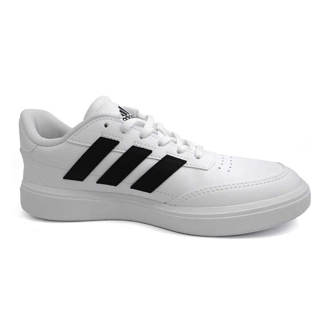 Tênis Adidas Casual Masculino Courtblock Jj7372 Branco