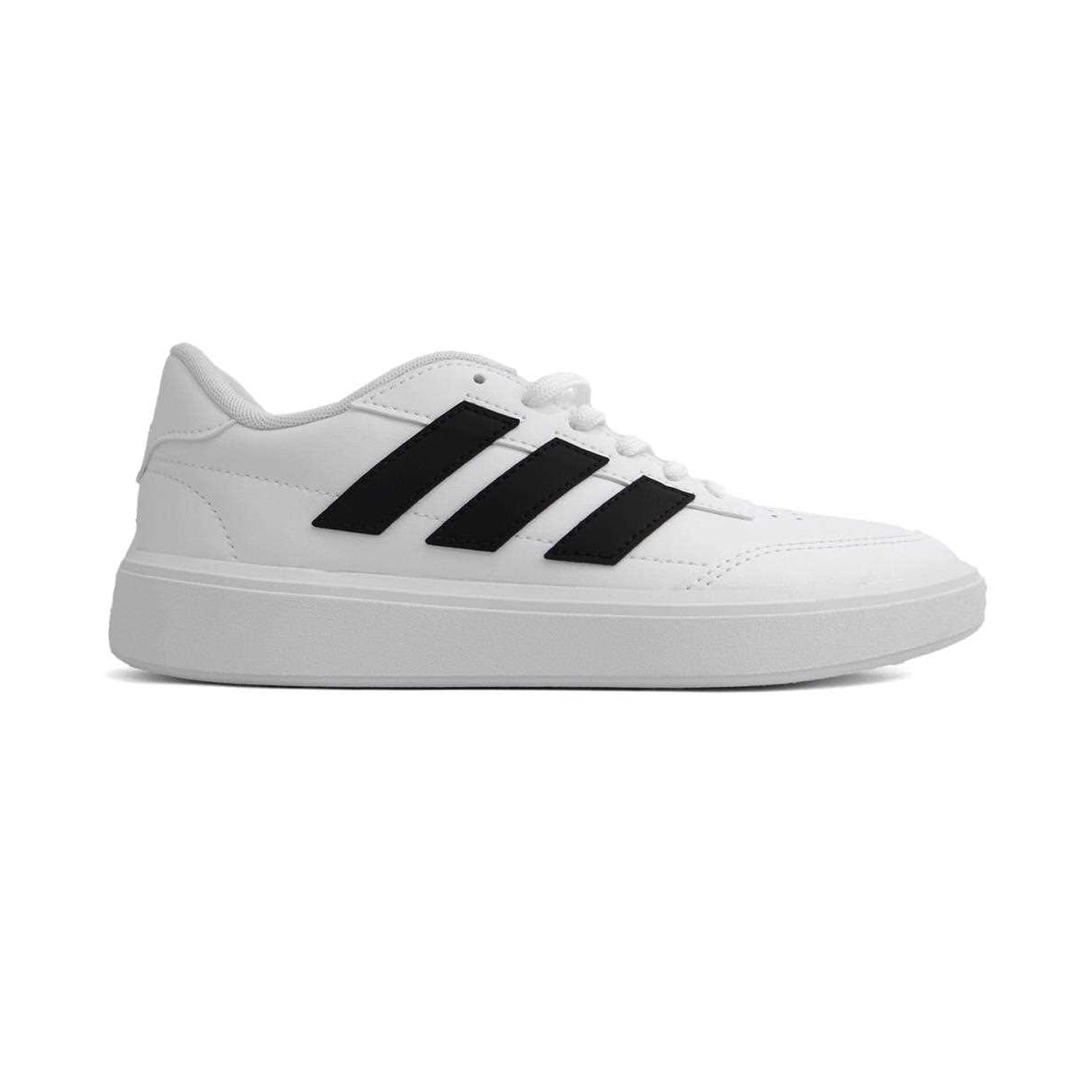 Tênis Adidas Casual Masculino Courtblock Jj7372 Branco Tênis Adidas Casual Masculino Courtblock Jj7372 Branco