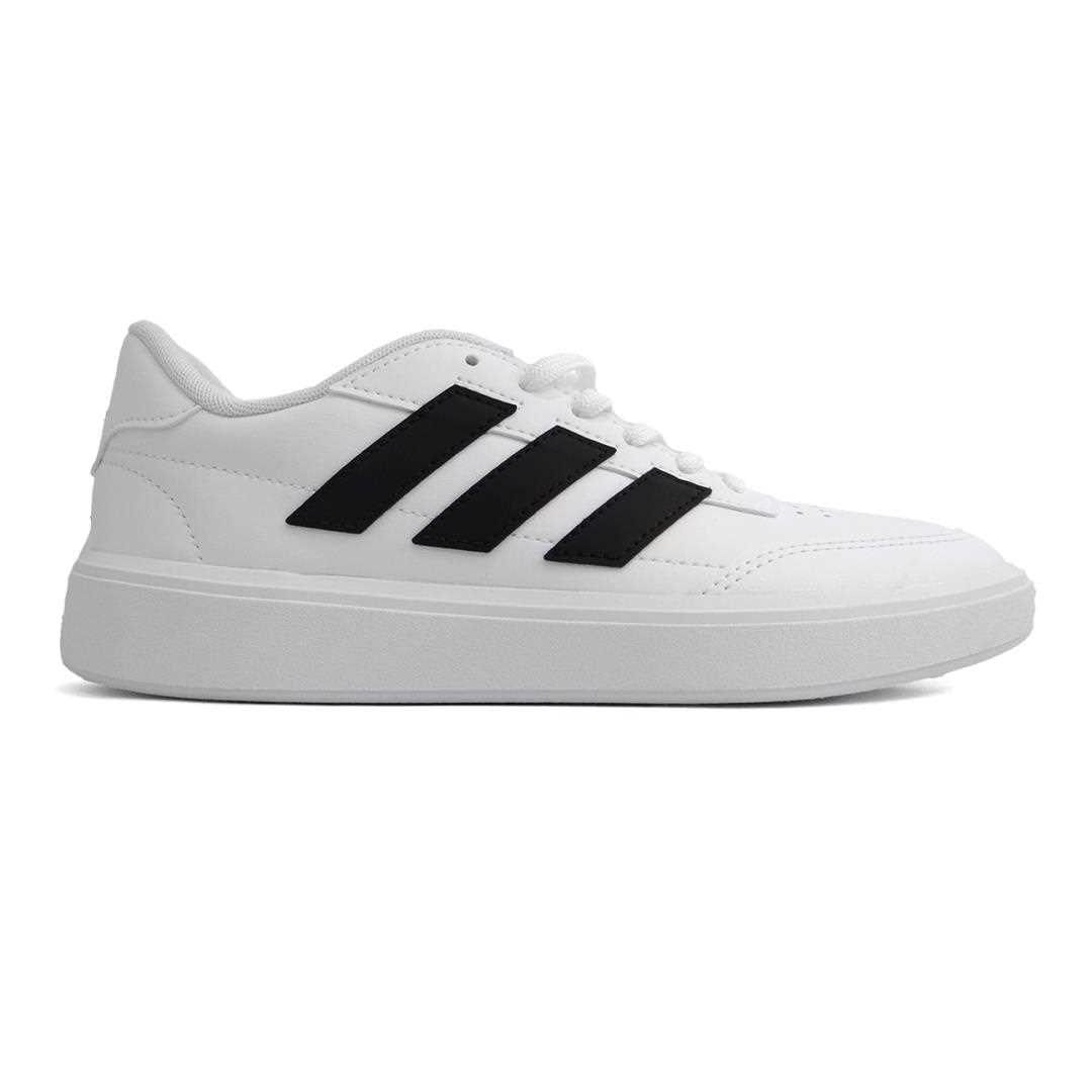 Tênis Adidas Casual Masculino Courtblock Jj7372 Branco Tênis Adidas Casual Masculino Courtblock Jj7372 Branco