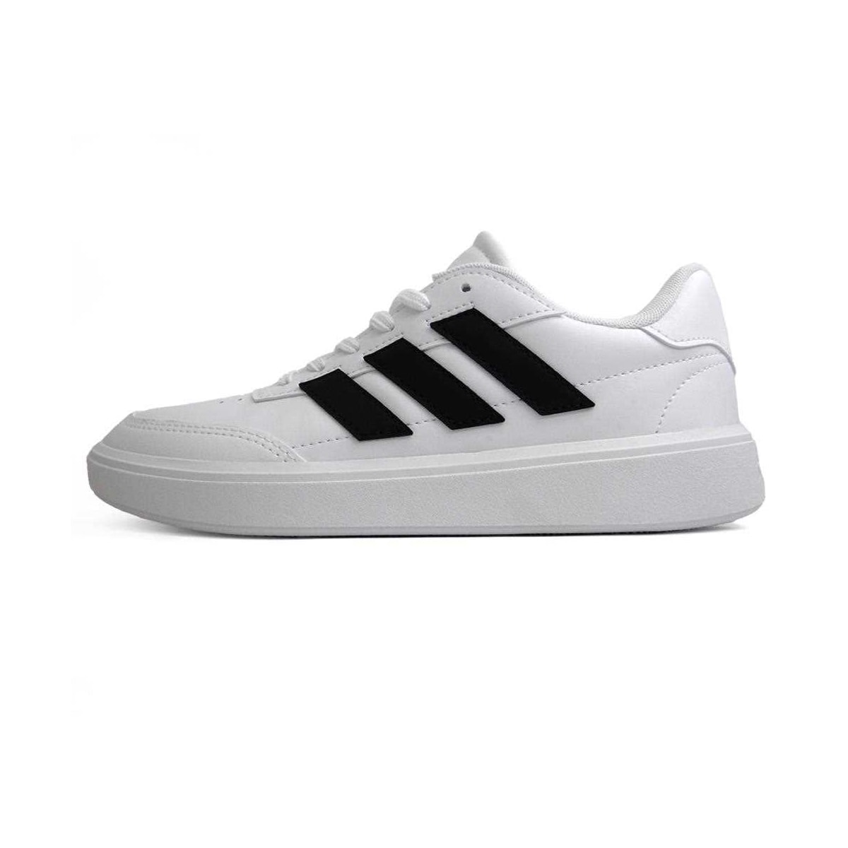Tênis Adidas Casual Masculino Courtblock Jj7372 Branco Tênis Adidas Casual Masculino Courtblock Jj7372 Branco