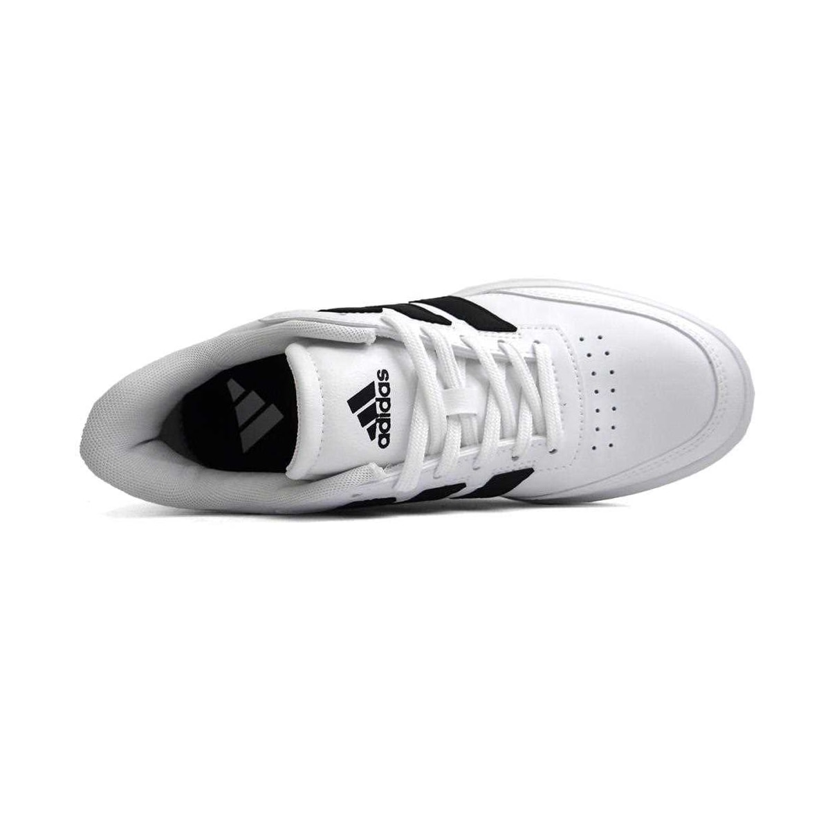Tênis Adidas Casual Masculino Courtblock Jj7372 Branco Tênis Adidas Casual Masculino Courtblock Jj7372 Branco