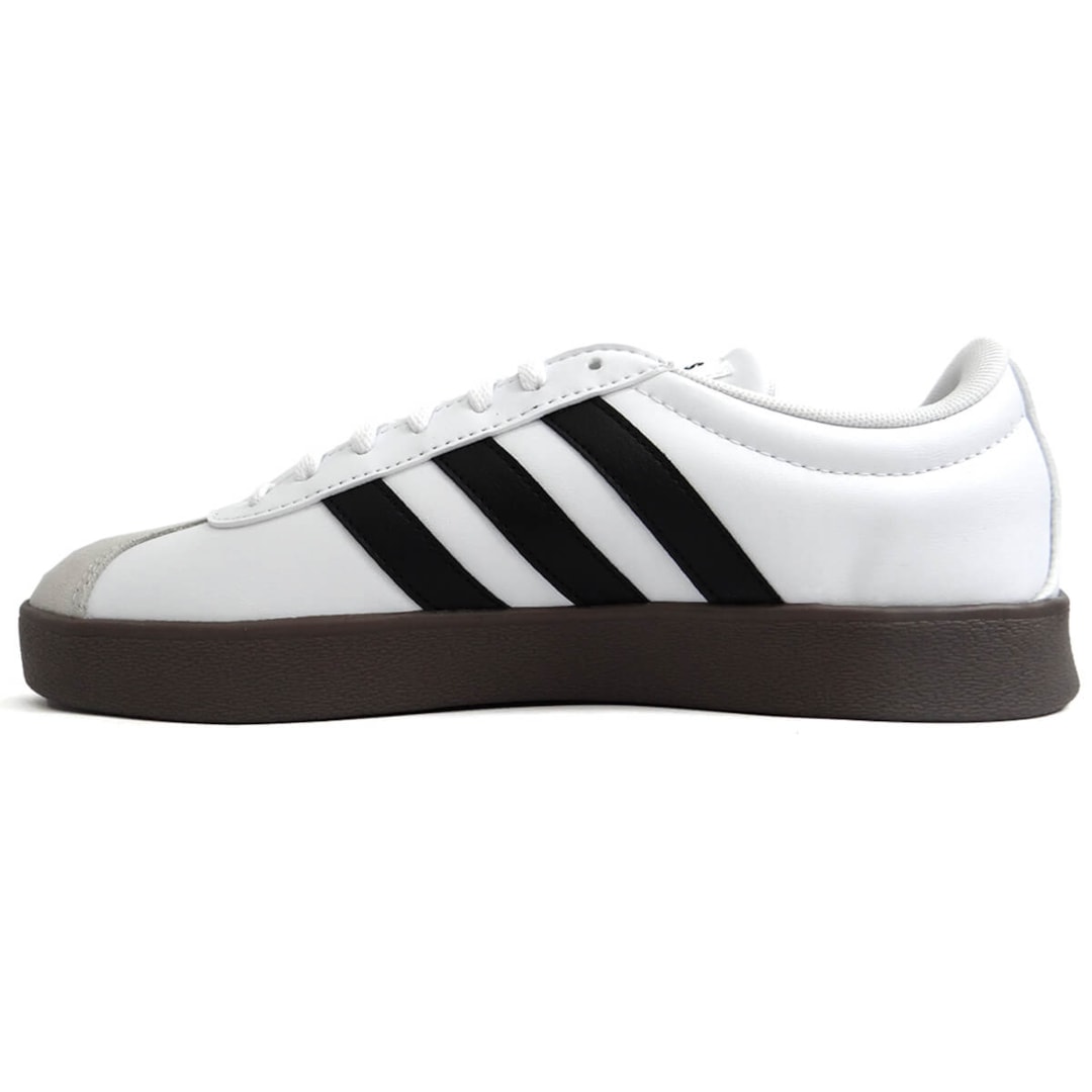Tênis Adidas Casual Masculino Vl Court Base Id3711 Branco
