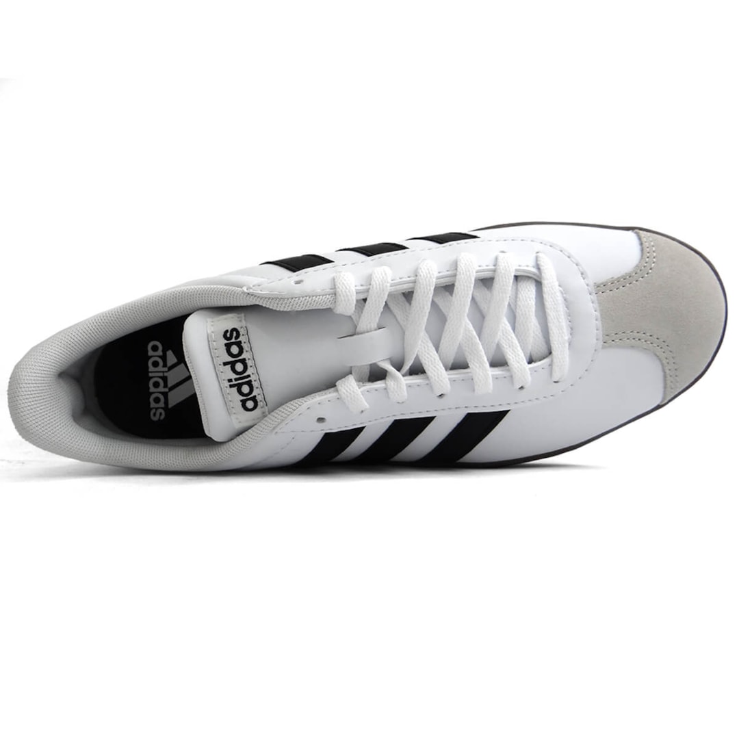Tênis Adidas Casual Masculino Vl Court Base Id3711 Branco