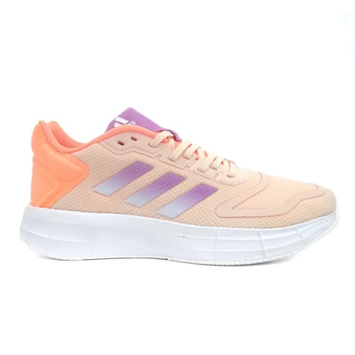 Tênis Adidas Feminino Duramo 10 Gw4117 Laranja Neon