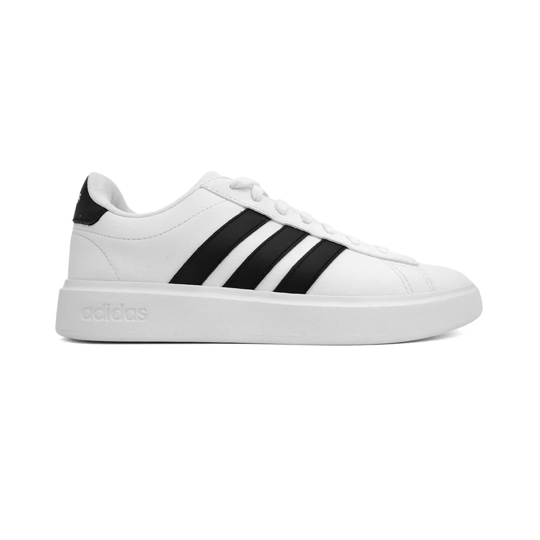 Tênis Adidas Feminino Grand Court 2.0 Gw9214 Branco/Preto Tênis Adidas Feminino Grand Court 2.0 Gw9214 Branco/Preto