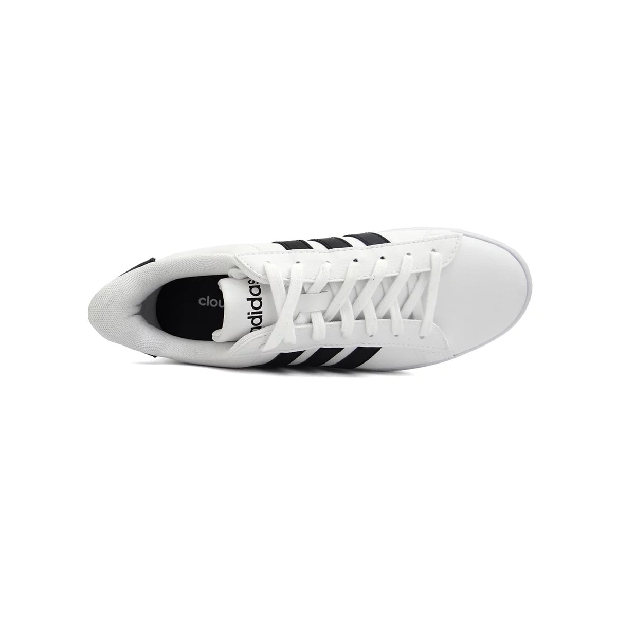Tênis Adidas Feminino Grand Court 2.0 Gw9214 Branco/Preto Tênis Adidas Feminino Grand Court 2.0 Gw9214 Branco/Preto