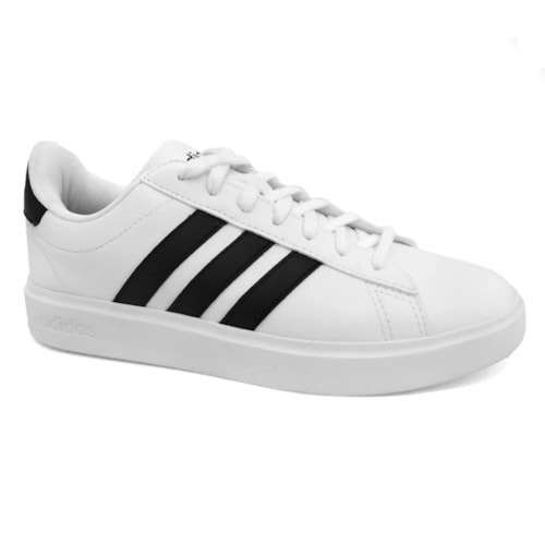 Tênis Adidas Feminino Grand Court 2.0 Gw9214 Branco/Preto