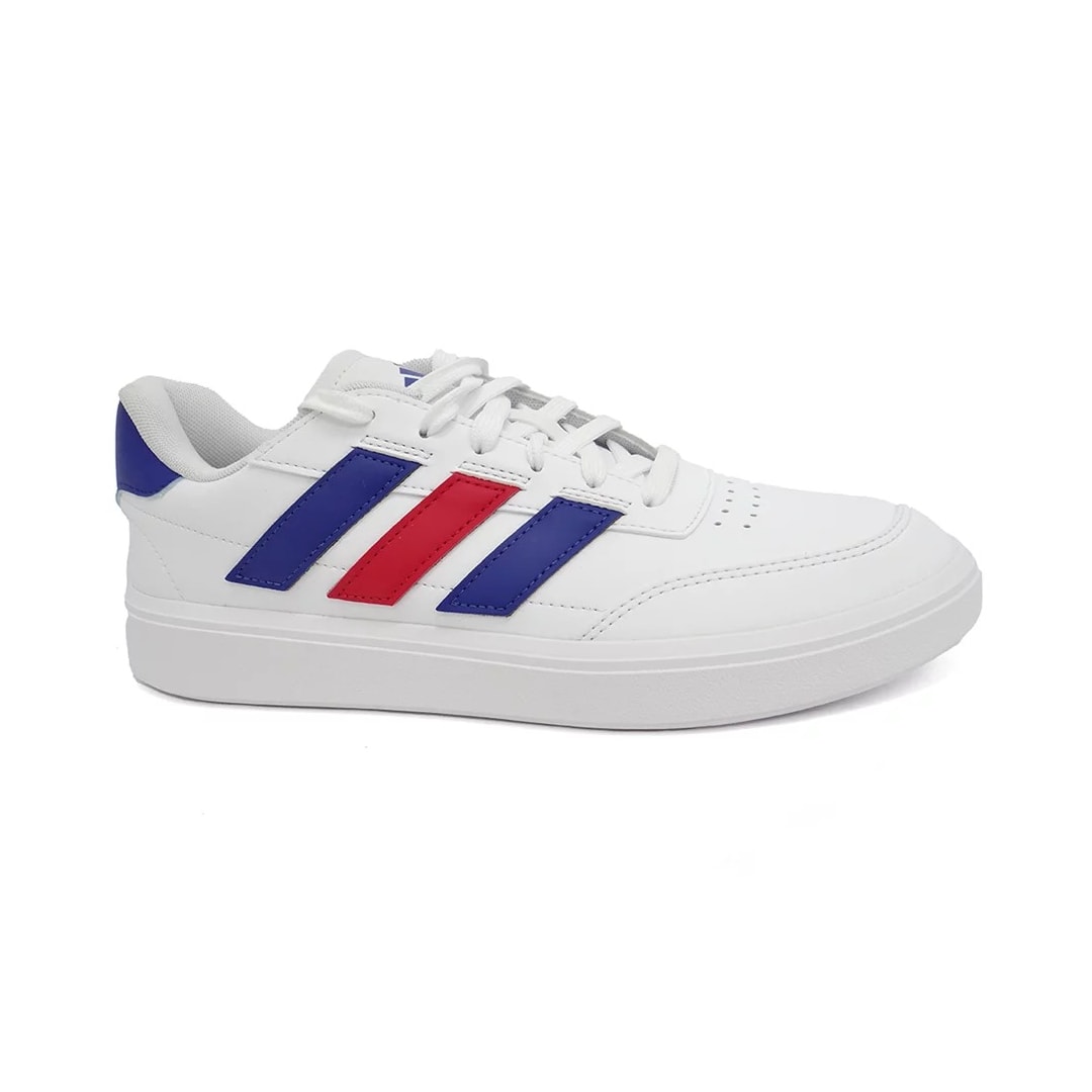 Tênis Adidas Masculino Courtblock If4032 Branco/Azul/Vermelho Tênis Adidas Masculino Courtblock If4032 Branco/Azul/Vermelho