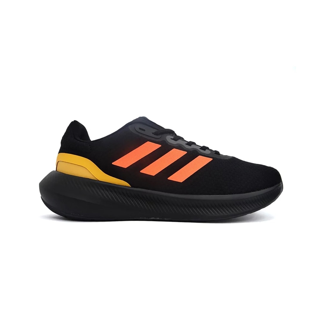Tênis Adidas Masculino Runfalcon 3.0 Hp7545 Preto/Laranja Tênis Adidas Masculino Runfalcon 3.0 Hp7545 Preto/Laranja