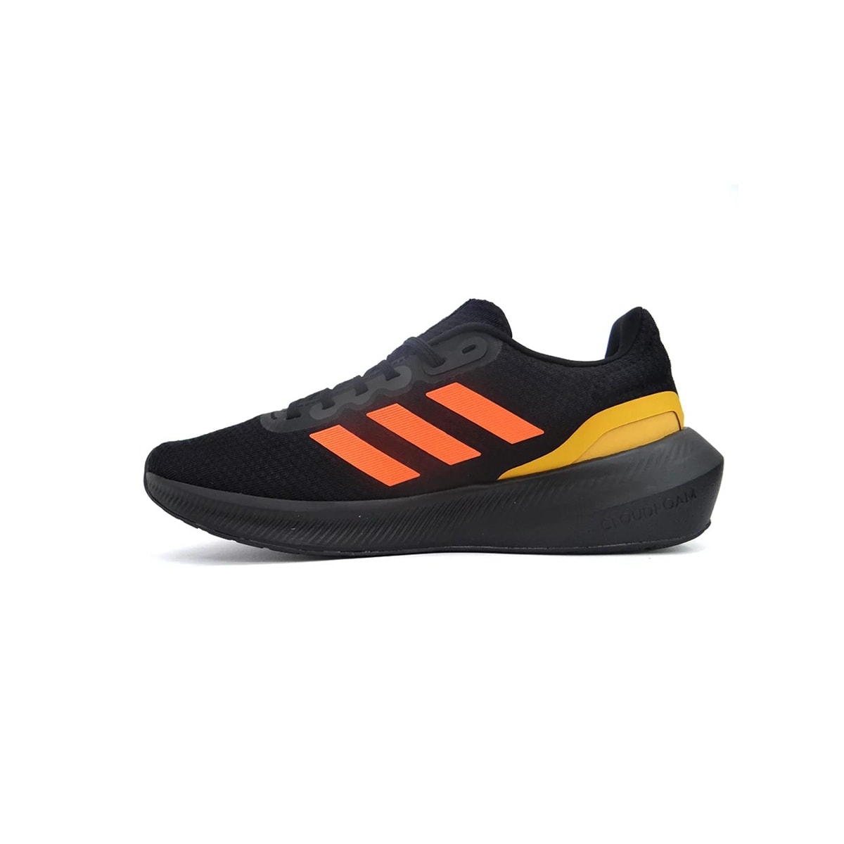 Tênis Adidas Masculino Runfalcon 3.0 Hp7545 Preto/Laranja Tênis Adidas Masculino Runfalcon 3.0 Hp7545 Preto/Laranja