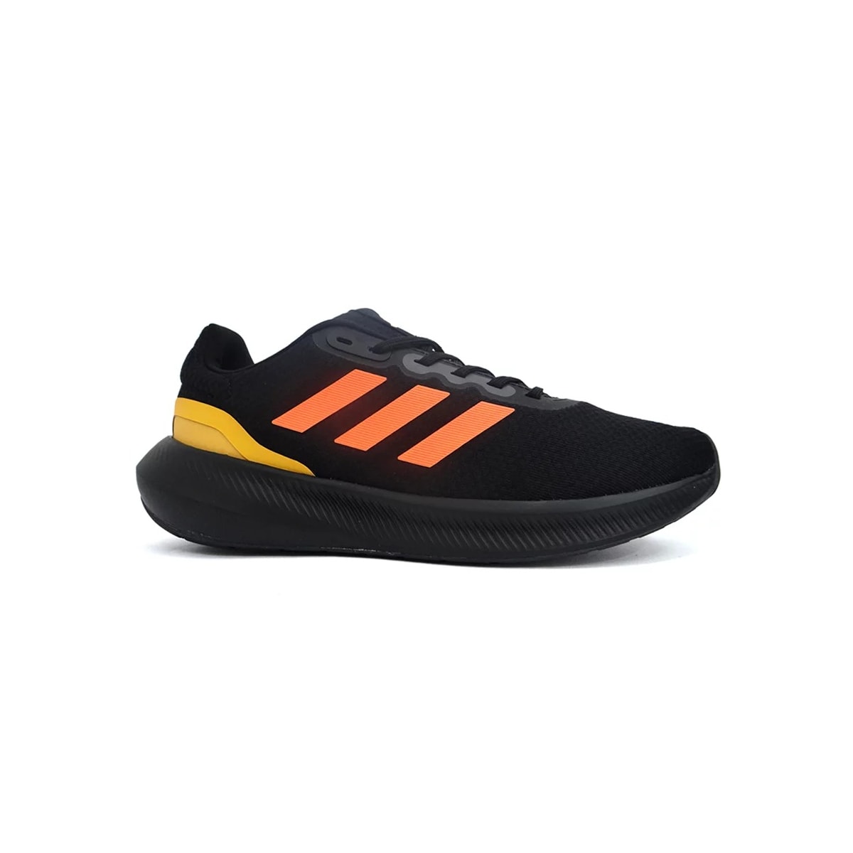 Tênis Adidas Masculino Runfalcon 3.0 Hp7545 Preto/Laranja Tênis Adidas Masculino Runfalcon 3.0 Hp7545 Preto/Laranja