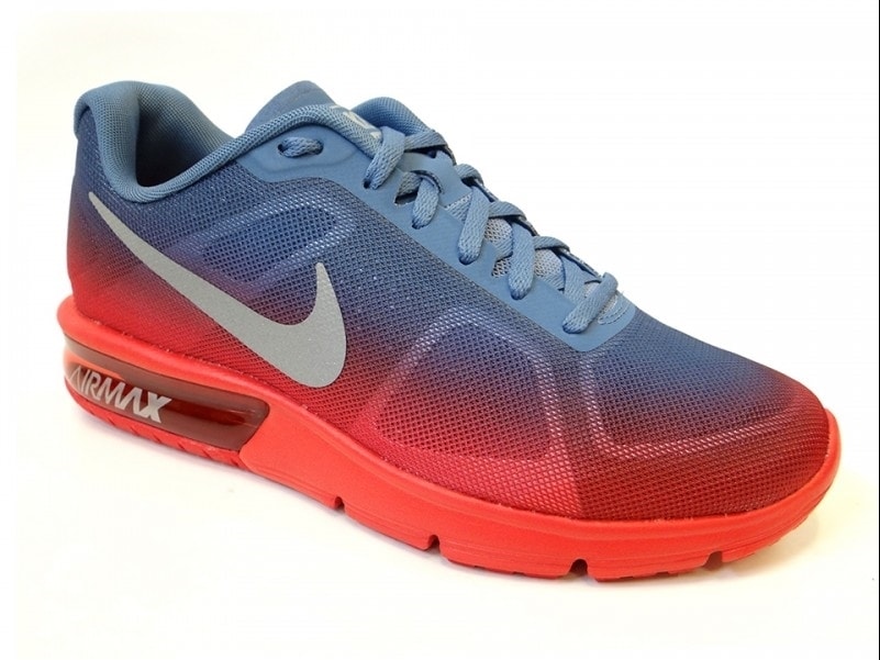 air max sequent 2 vermelho