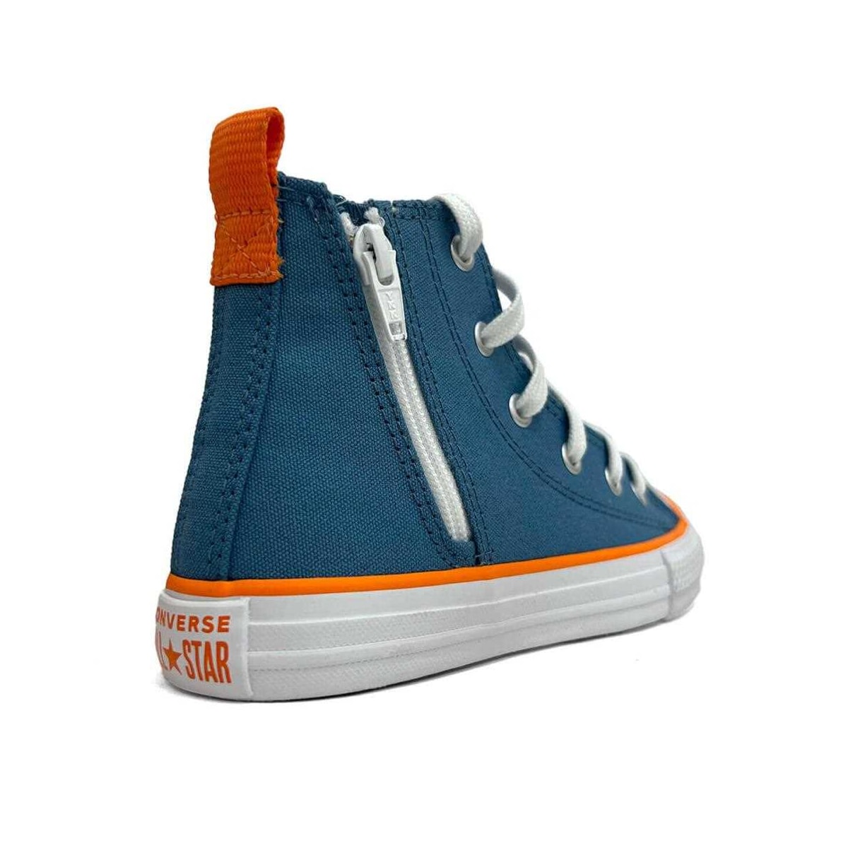 Tênis All Star Casual Cano Alto Lona Ck0909 Chuck Taylor Azul Escuro Tênis All Star Casual Cano Alto Lona Ck0909 Chuck Taylor Azul Escuro