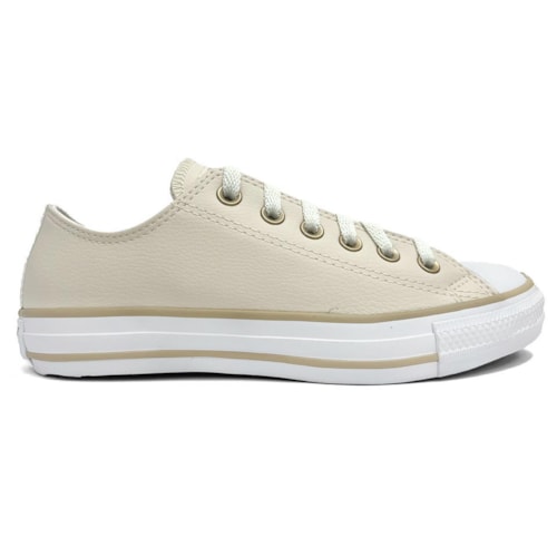 Detalhe - Tênis All Star Casual Ct045 Chuck Taylor Nude