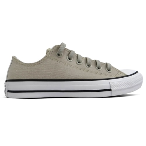 Detalhe - Tênis All Star Casual Ct173 Chuck Taylor Bege