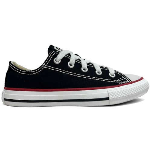 Detalhe - Tênis All Star Casual Lona Ck0002 Chuck Taylor Preto
