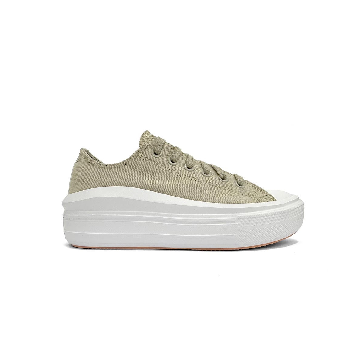 Tênis All Star Chuck Plataforma Feminino Ct1616 Bege Claro Tênis All Star Chuck Plataforma Feminino Ct1616 Bege Claro