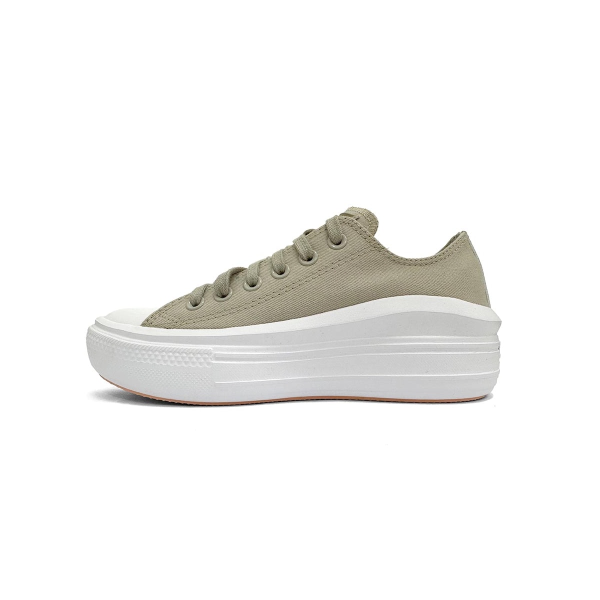 Tênis All Star Chuck Plataforma Feminino Ct1616 Bege Claro Tênis All Star Chuck Plataforma Feminino Ct1616 Bege Claro