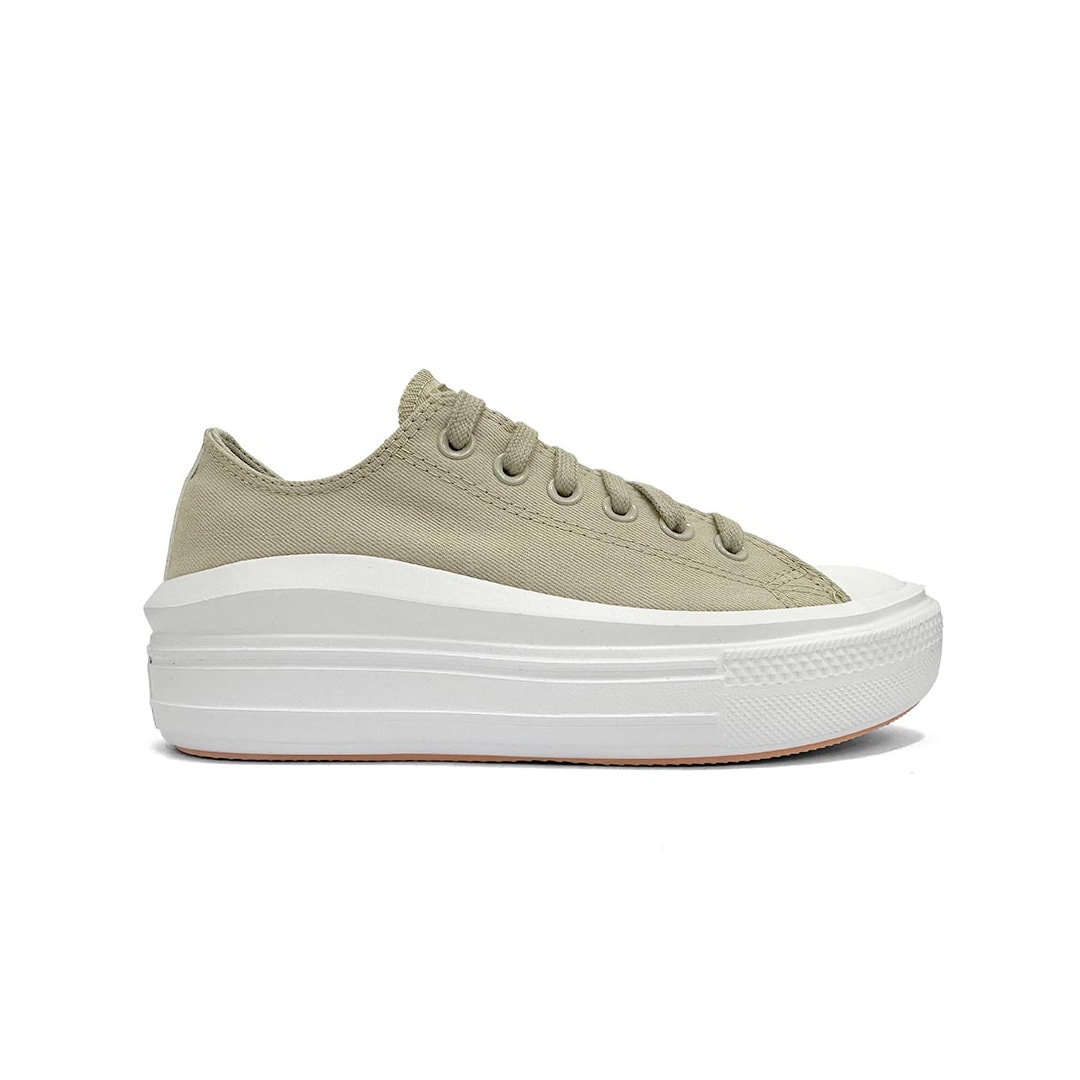 Tênis All Star Chuck Plataforma Feminino Ct1616 Bege Claro Tênis All Star Chuck Plataforma Feminino Ct1616 Bege Claro