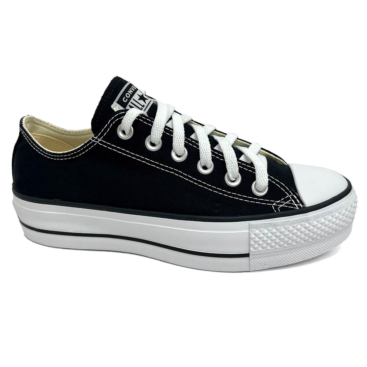 Tênis All Star Chuck Platform Ct0495000 Preto/Branco Tênis All Star Chuck Platform Ct0495000 Preto/Branco