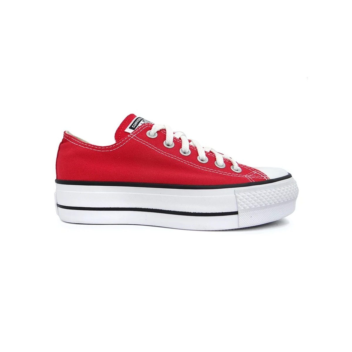 Tênis All Star Chuck Platform Ct0495000 Vermelho/Preto/Branc Tênis All Star Chuck Platform Ct0495000 Vermelho/Preto/Branc