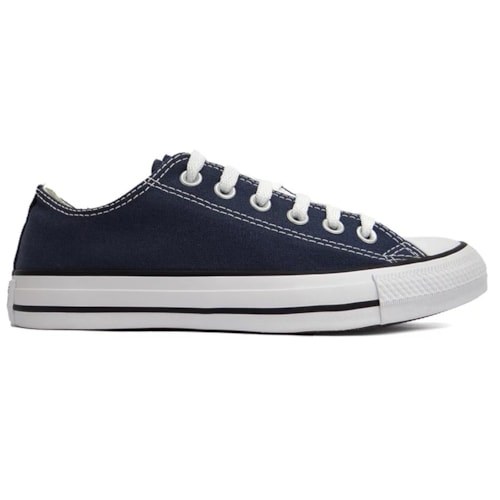 Detalhe - Tênis All Star Chuck Taylor Ct0001 Marinho/Cru/Preto
