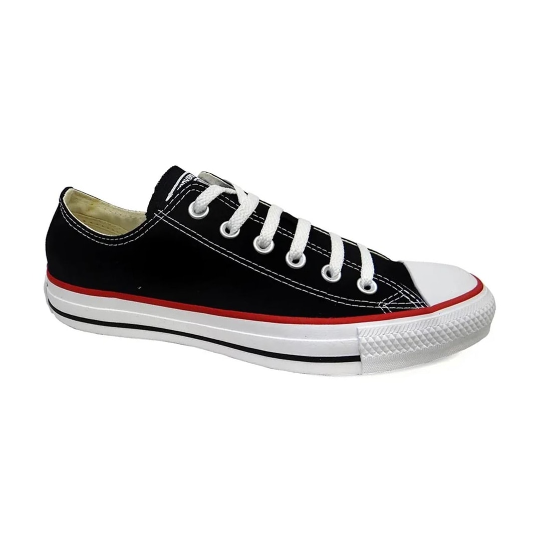 Tênis All Star Chuck Taylor Ct0001 Preto/Vermelho/Preto Tênis All Star Chuck Taylor Ct0001 Preto/Vermelho/Preto