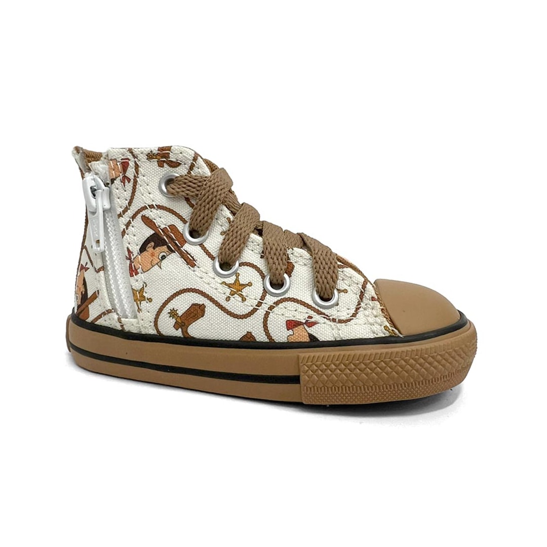 Tênis All Star Chuck Taylor Lona Ck1548 Toy Story Marfim
