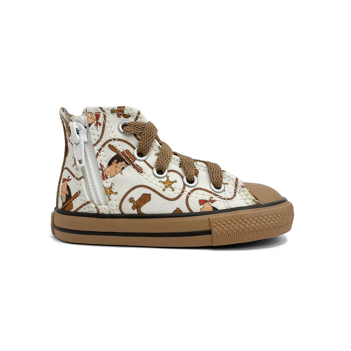 Tênis All Star Chuck Taylor Lona Ck1548 Toy Story Marfim Tênis All Star Chuck Taylor Lona Ck1548 Toy Story Marfim