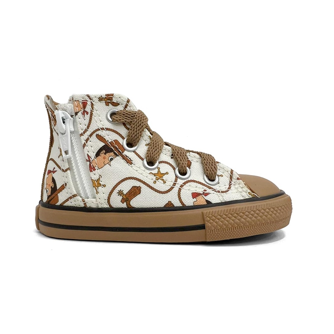 Tênis All Star Chuck Taylor Lona Ck1548 Toy Story Marfim