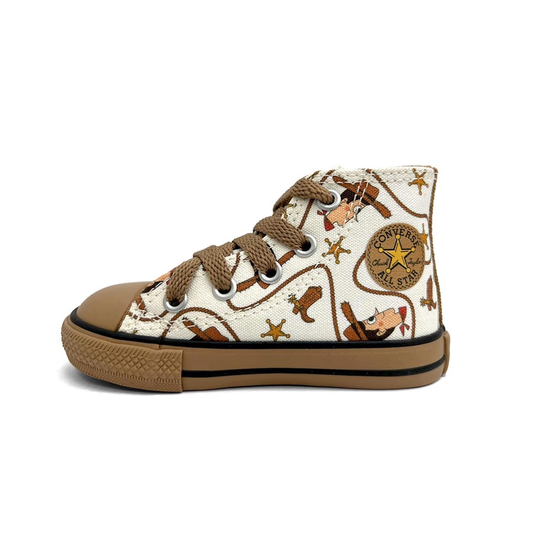 Tênis All Star Chuck Taylor Lona Ck1548 Toy Story Marfim