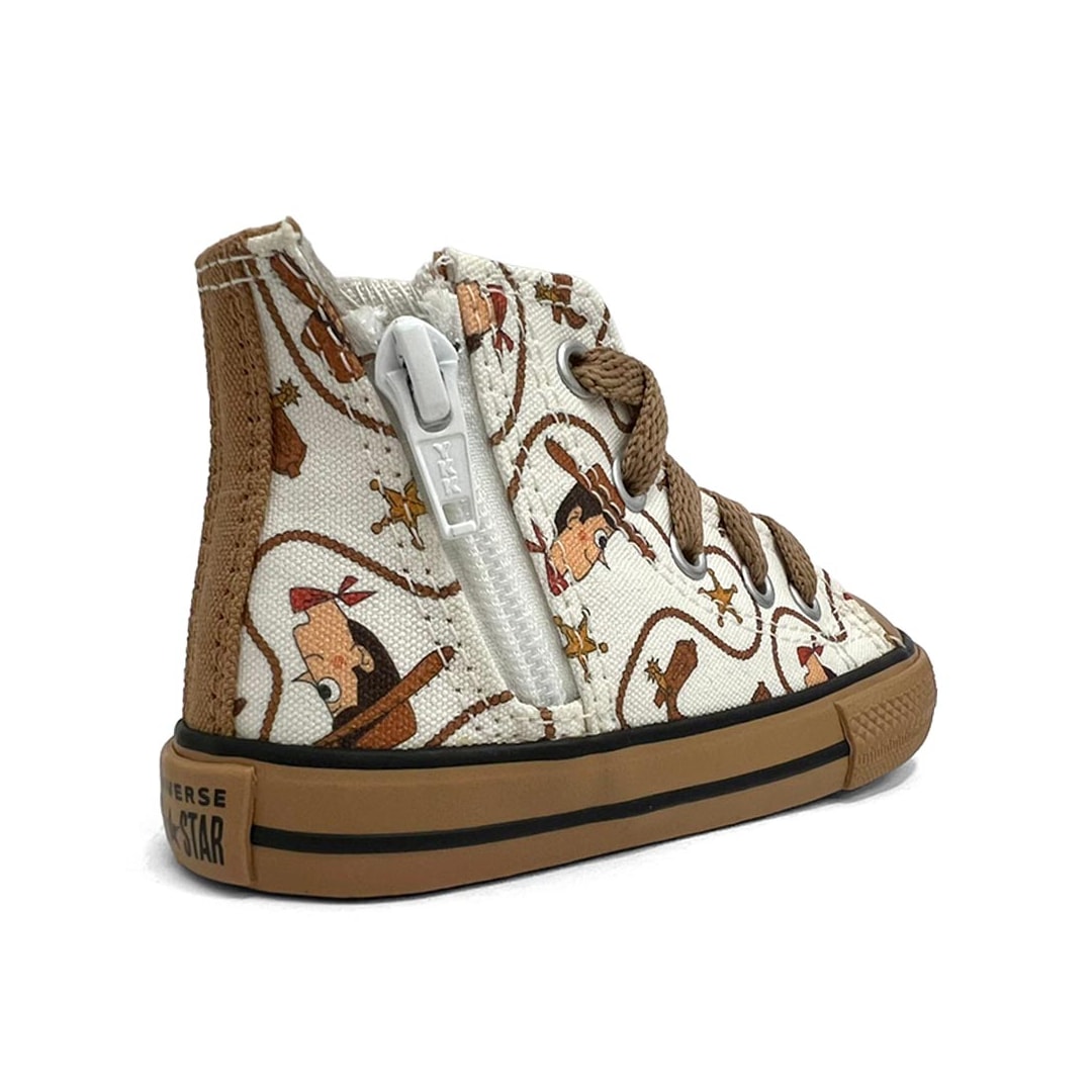 Tênis All Star Chuck Taylor Lona Ck1548 Toy Story Marfim