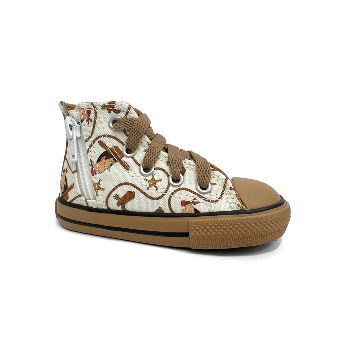 Tênis All Star Chuck Taylor Lona Ck1548 Toy Story Marfim Tênis All Star Chuck Taylor Lona Ck1548 Toy Story Marfim