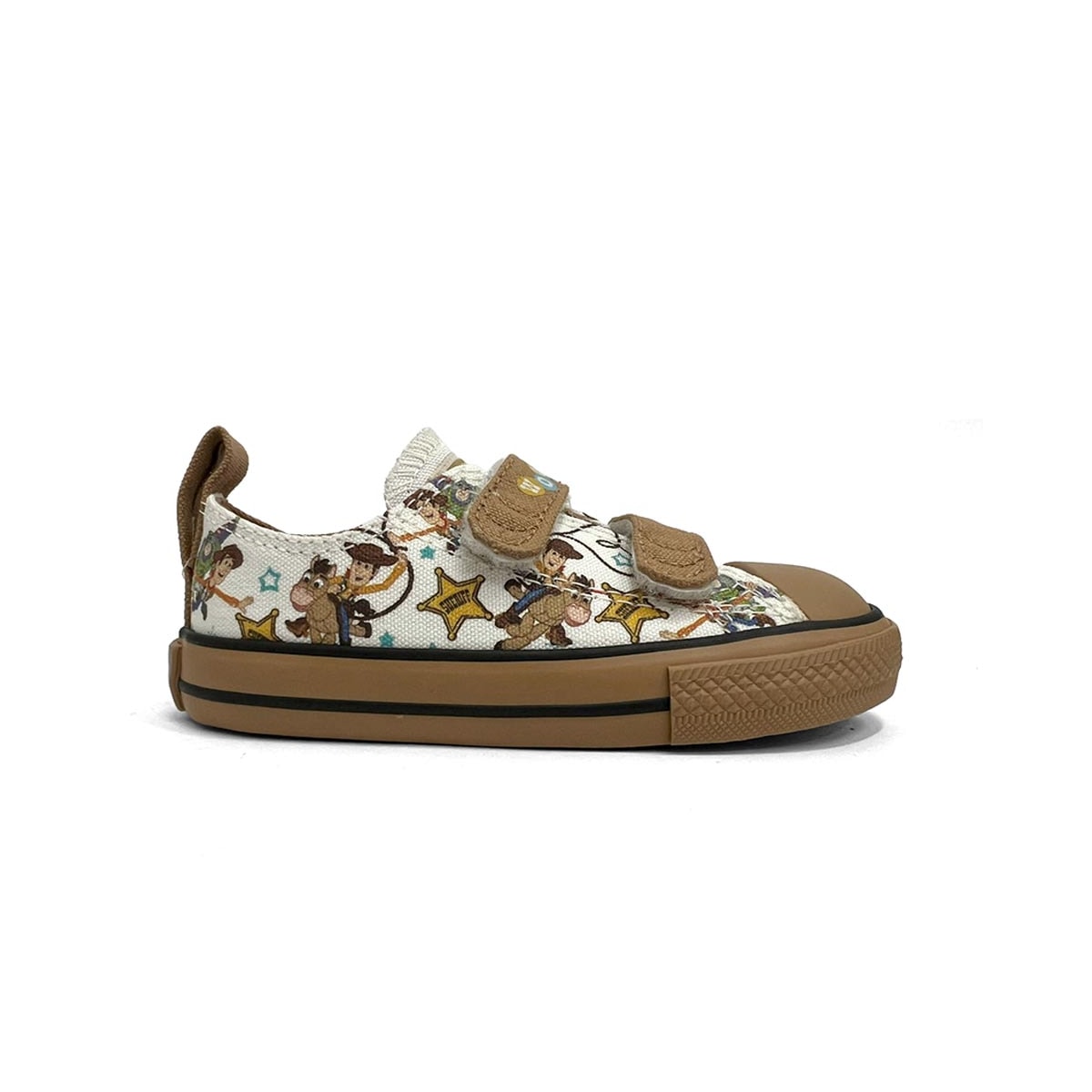 Tênis All Star Chuck Taylor Lona Ck1549 Toy Story Marfim Tênis All Star Chuck Taylor Lona Ck1549 Toy Story Marfim